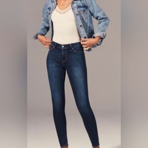 Abercrombie & Fitch Blue Skinny Jean  Legging 29 X 29